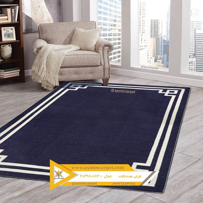 فرش نیمه دستباف ساده بافت